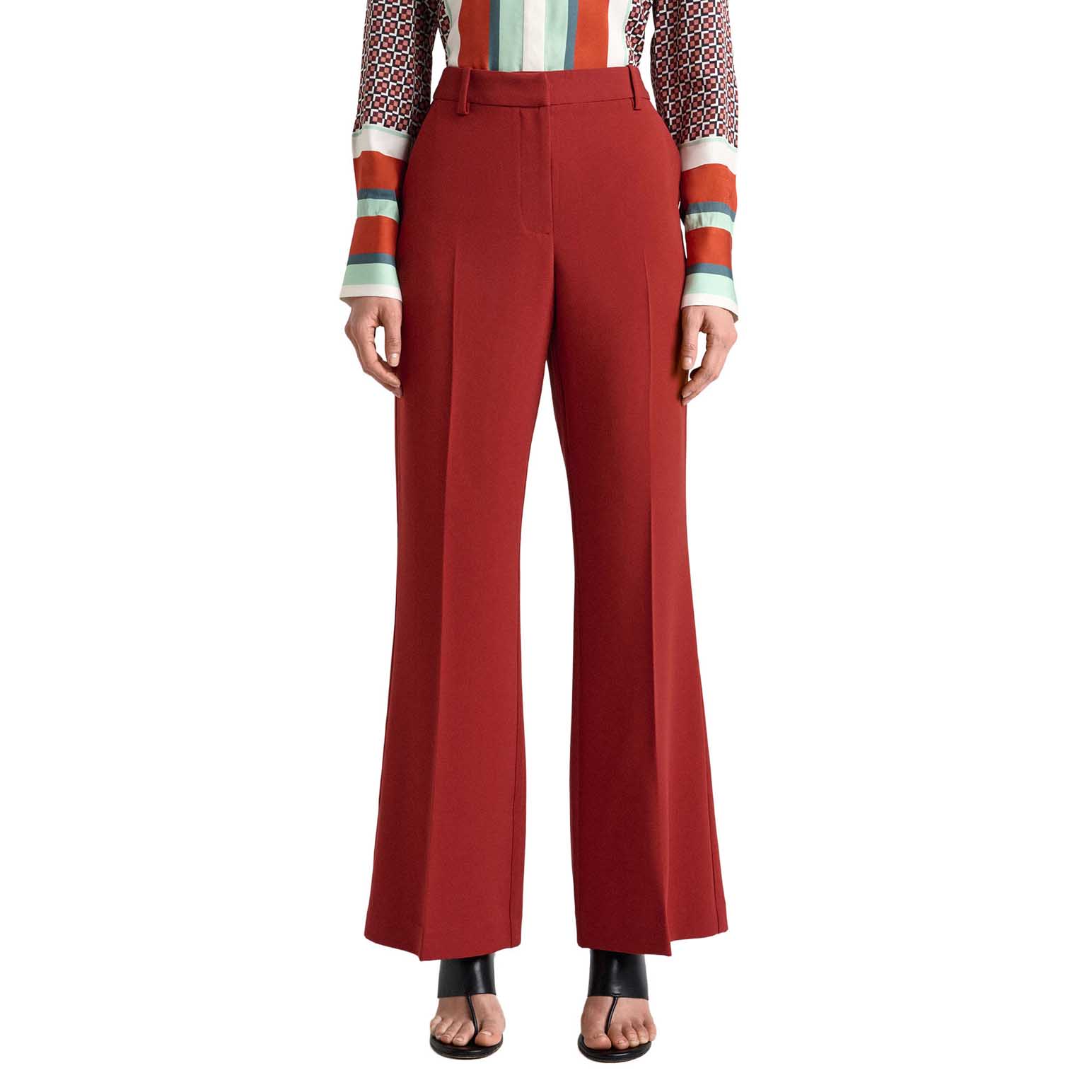 Cue Acetate Blend Boot Leg Pant